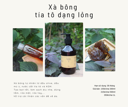 XÀ BÔNG TÍA TÔ DẠNG LỎNG